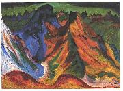 The mountain, Ernst Ludwig Kirchner